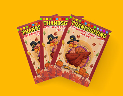 Thanksgiving Dot Markers Activity Book For Kids