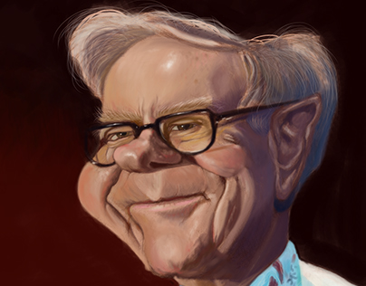 Warren Buffett wearing Jimmy Buffett
