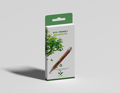 package design for VIVID VIBE wooden pen