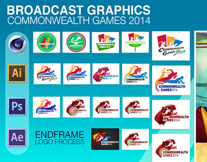Broadcast Graphics Commonwealth Games 2014