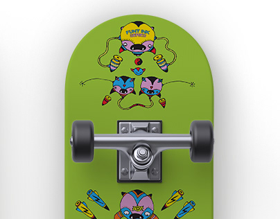 Dook Skateboards - Funt Ink Series - Illustration