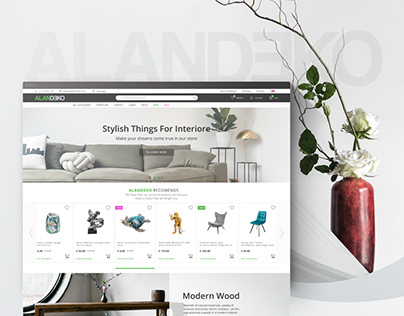 E-commerce - ALANDEKO - Online Store