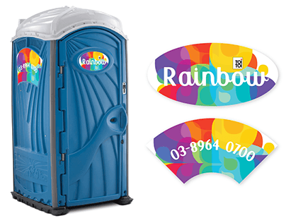 Toi Toi: Rainbow Series Logo Design