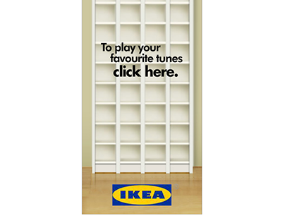 IKEA Musical Shelves (Digital Banner)