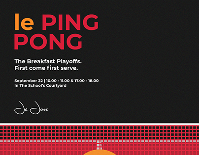 Ping Pong Tournament