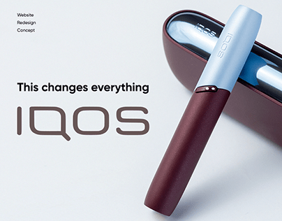IQOS - website redesign