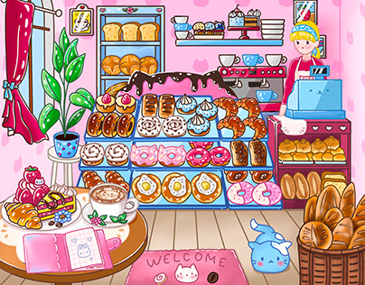 Cute bakery