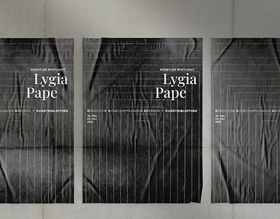 Plakat • Künstler Spotlight "Lygia Pape"