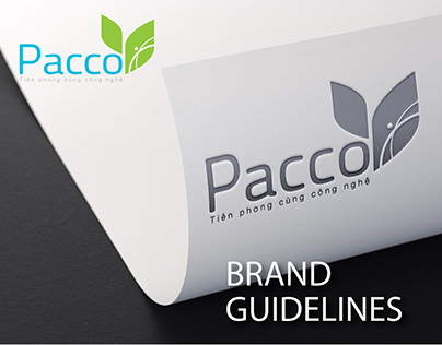 Bộ nhận diện thương hiệu Pacco