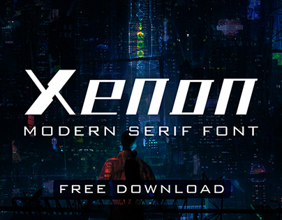 Xenon Modern Serif Font Family