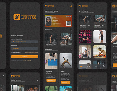Project thumbnail - Spotter - Fitness App