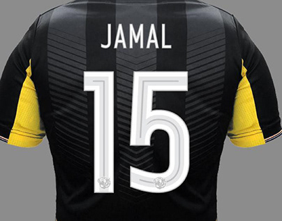 Football team name & numbering style design