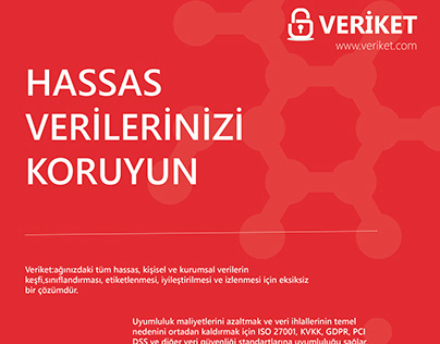 Brochure design for VERİKET