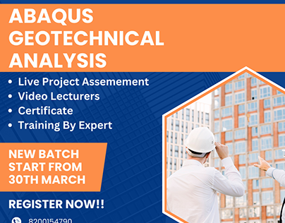 Get Certified | Abaqus Geotechnical Analysis Programe