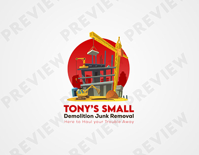 Demolition Removal Logo
