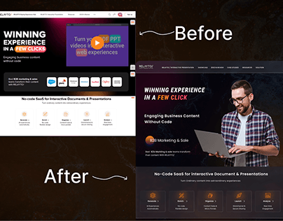 Project thumbnail - RELAYTO Website Redesign by WebyKing!