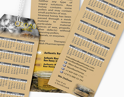 Raw Honey bookmark