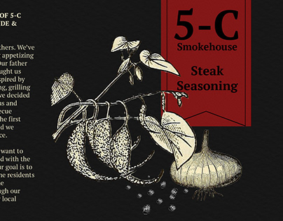 5-C Smokehouse seasoning label