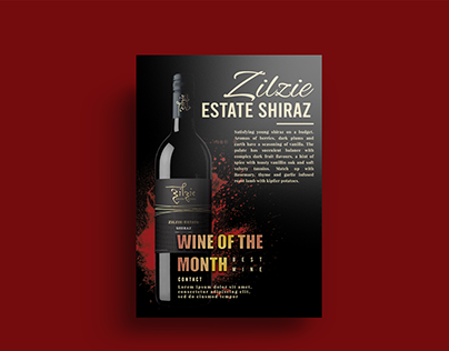 Wine of The Month Flyer