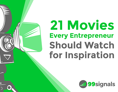 21 Best Movies for Entrepreneurs [Blog Graphic]