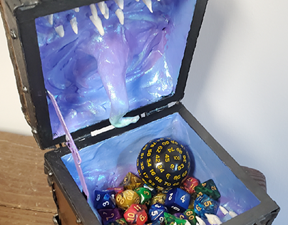 Tabletop RPG Dice Storage