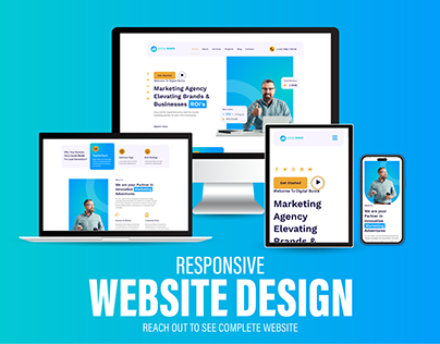 Responsive Website Design for Digital Marketing Agency