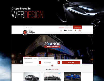 Grupo Breogan - New Web Design