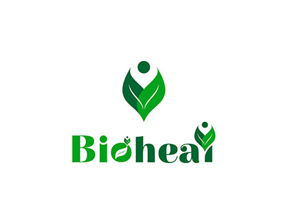 Bioheal , organic food & harbal product company Logo.