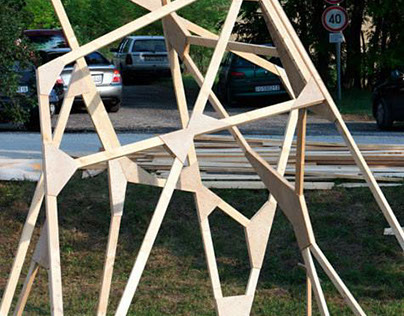 Hello Wood '15 Project Village - TOWER GATE
