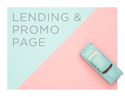 Lending & Promo page