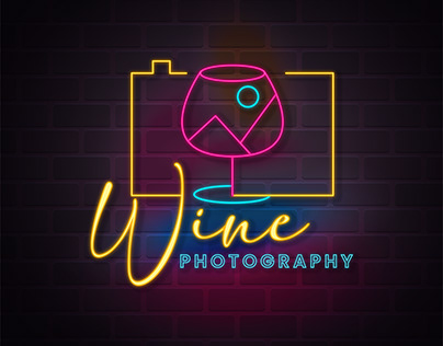 Winephotography Logo Design