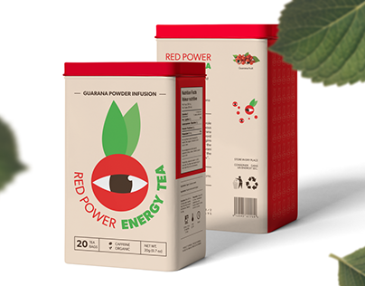 RED POWER - Energy Tea | Branding