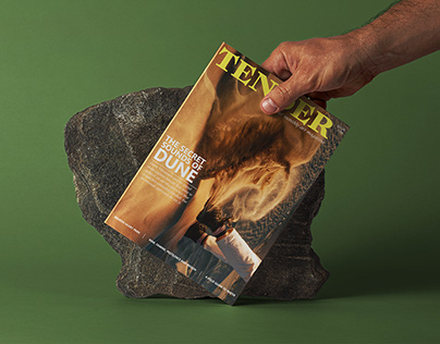 Tender art magazine | editorial design