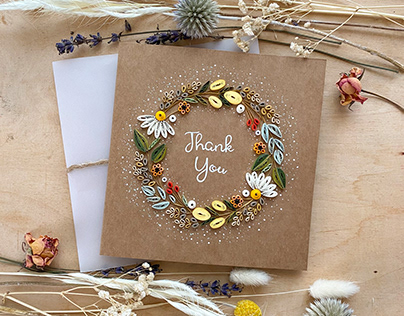 Greeting Card - Thank You Card