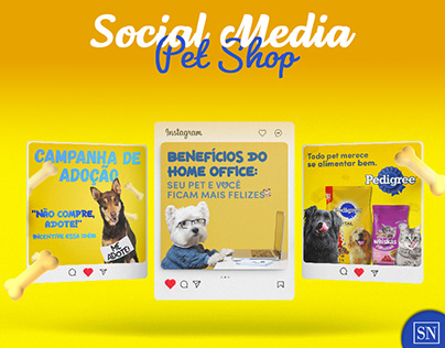 Social Media - Pet Shop 🐶🐈🚿