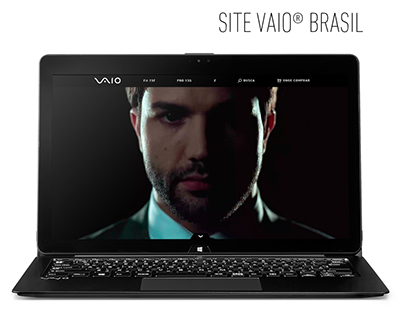 Site VAIO® Brasil
