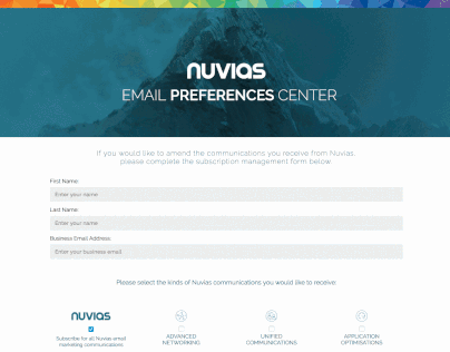 UI/UX for Nuvias EPC