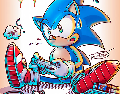 Sonic Playing Super Mario World by Rekhtion ⚡️ 013