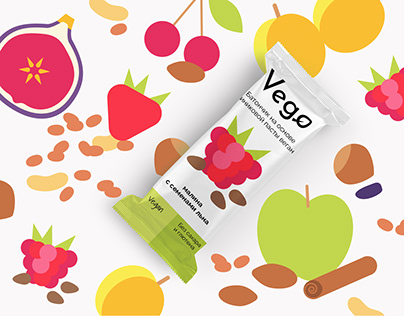 VEGO logo and package design