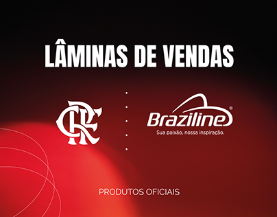 Lâminas de Venda - Flamengo - Braziline