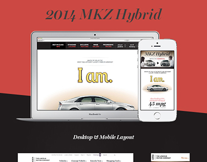 Lincoln MKZ Hybrid Site 13'-14'