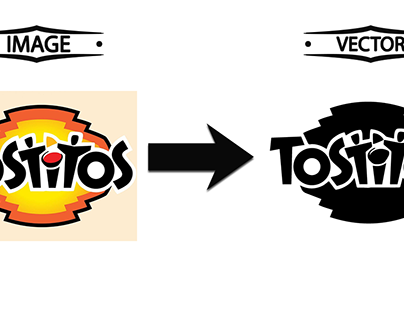 Image to Vector: Tostitos Logo
