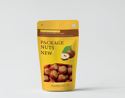 NUTS Pouch Packaging desing
