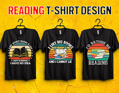 Reading T-shirt Design