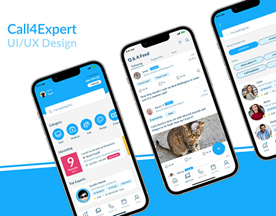 Call4Experts UI/UX Concept Case Study