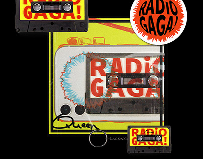 RADIO GAGA | QUEEN ALBUM CONCEPT DESIGN