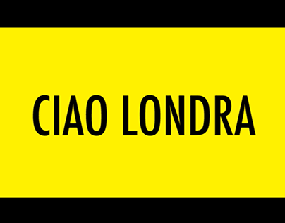 CIAO LONDRA | Lyric Video