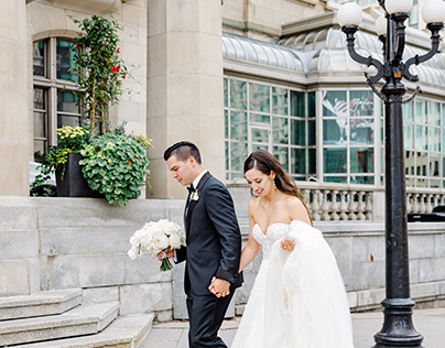 Chateau Laurier Wedding in July