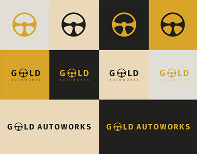 Gold Autoworks Branding