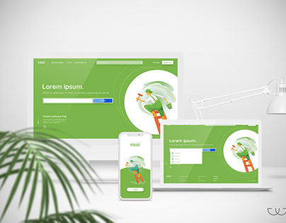 Friip Mobile & Web UI Design